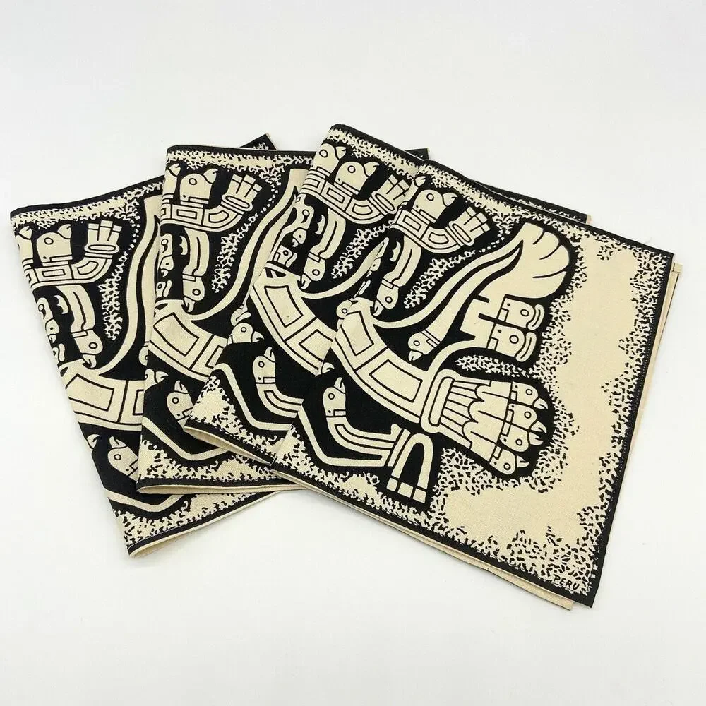 4 Placemats made In Peru Placemats Tiwanaku Inca Warrior Machu Picchu Prints